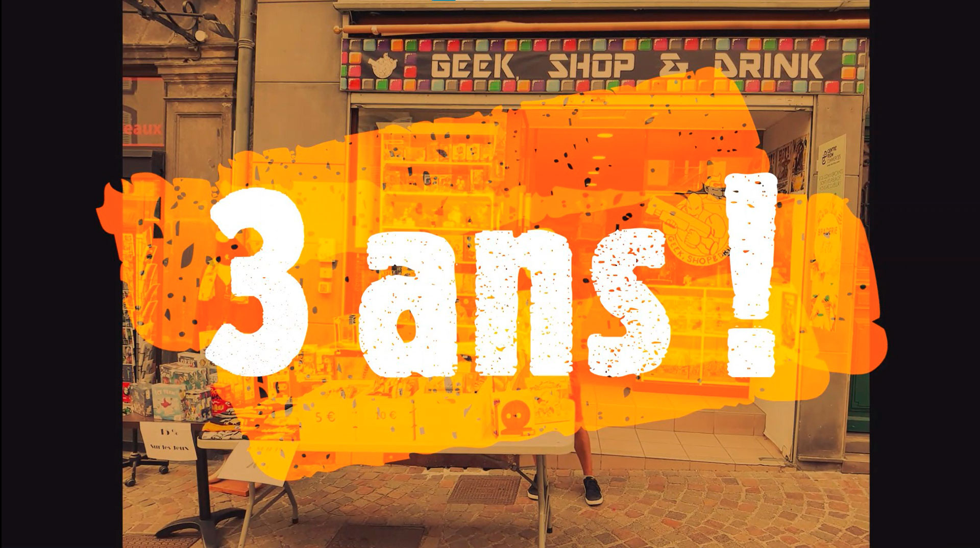 La boutique à 3 ans